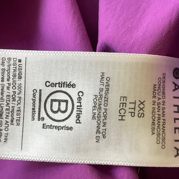 PRICE DROP! Athleta Women's XXS Long Sleeve Button Up Shirt - Picture 11 of 15